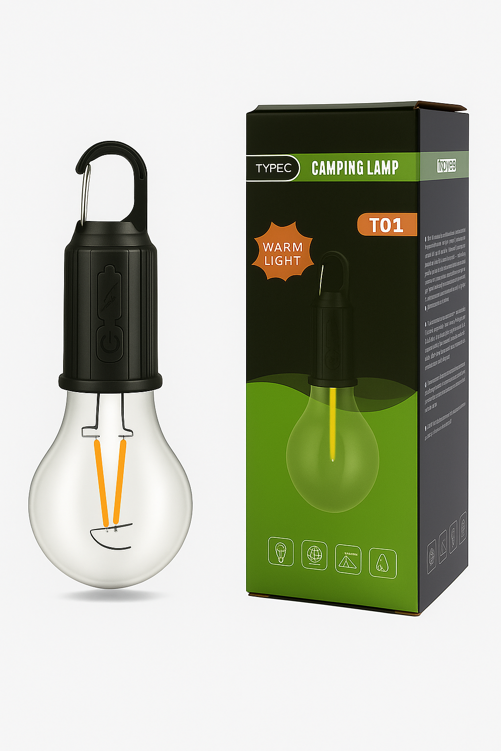Rechargeable LED Camping Lamp